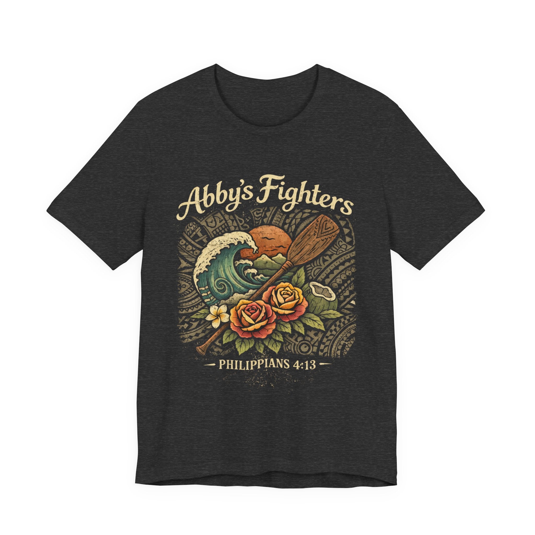 Abby’s Fighters Christian T-Shirt – Philippians 4:13 Inspirational Tee