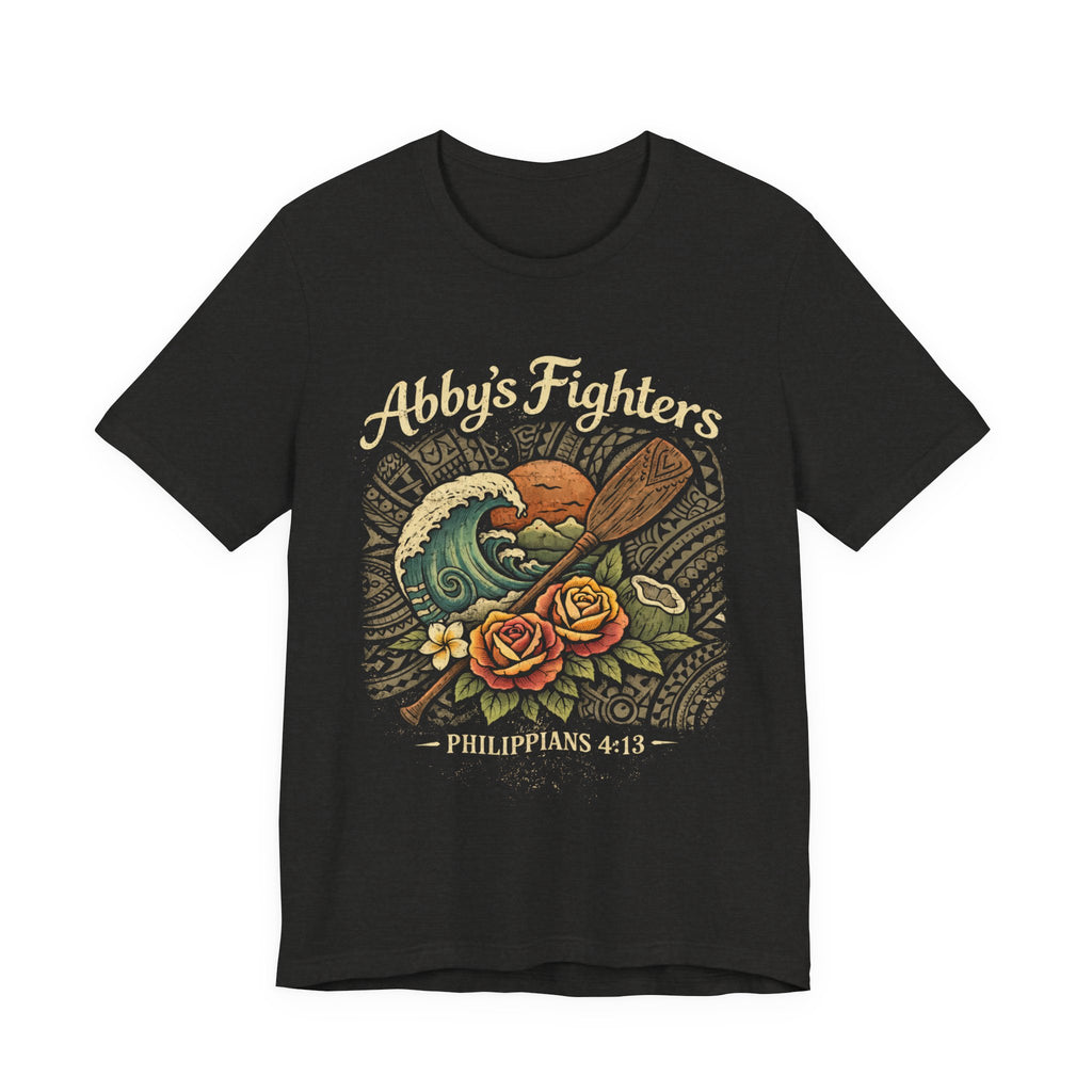 Abby’s Fighters Christian T-Shirt – Philippians 4:13 Inspirational Tee