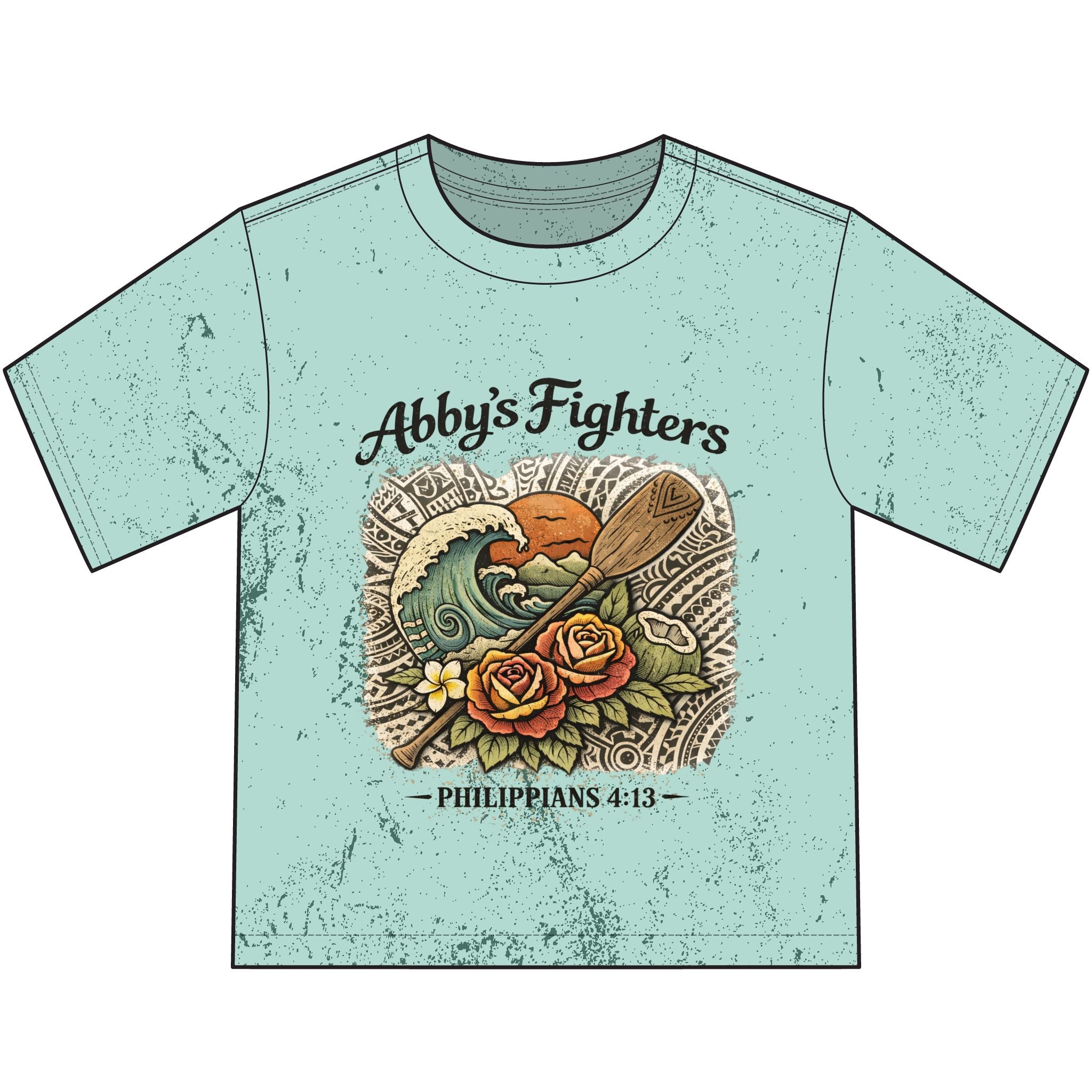 Abby’s Fighters Moana inspired kids shirt