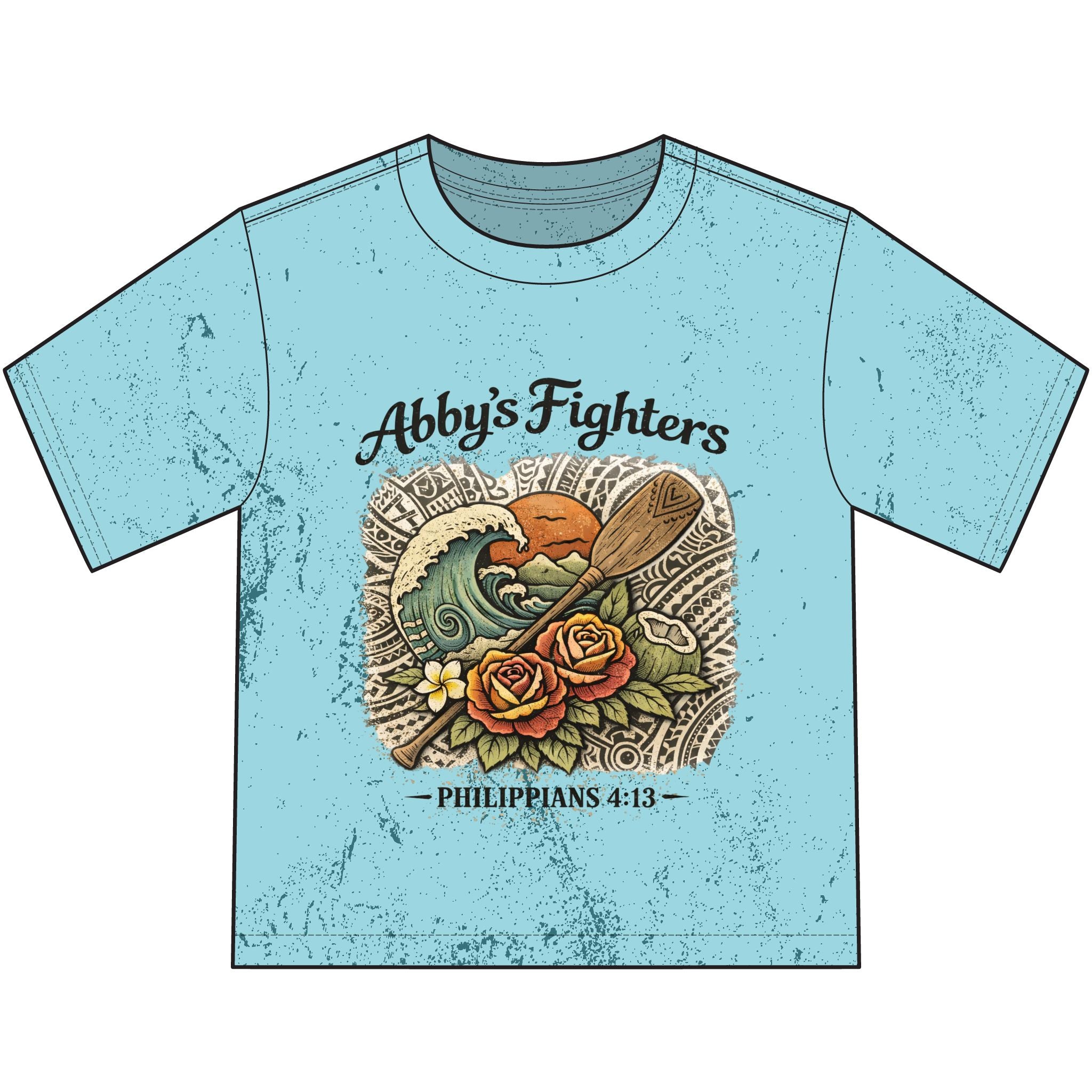Abby’s Fighters Moana inspired kids shirt