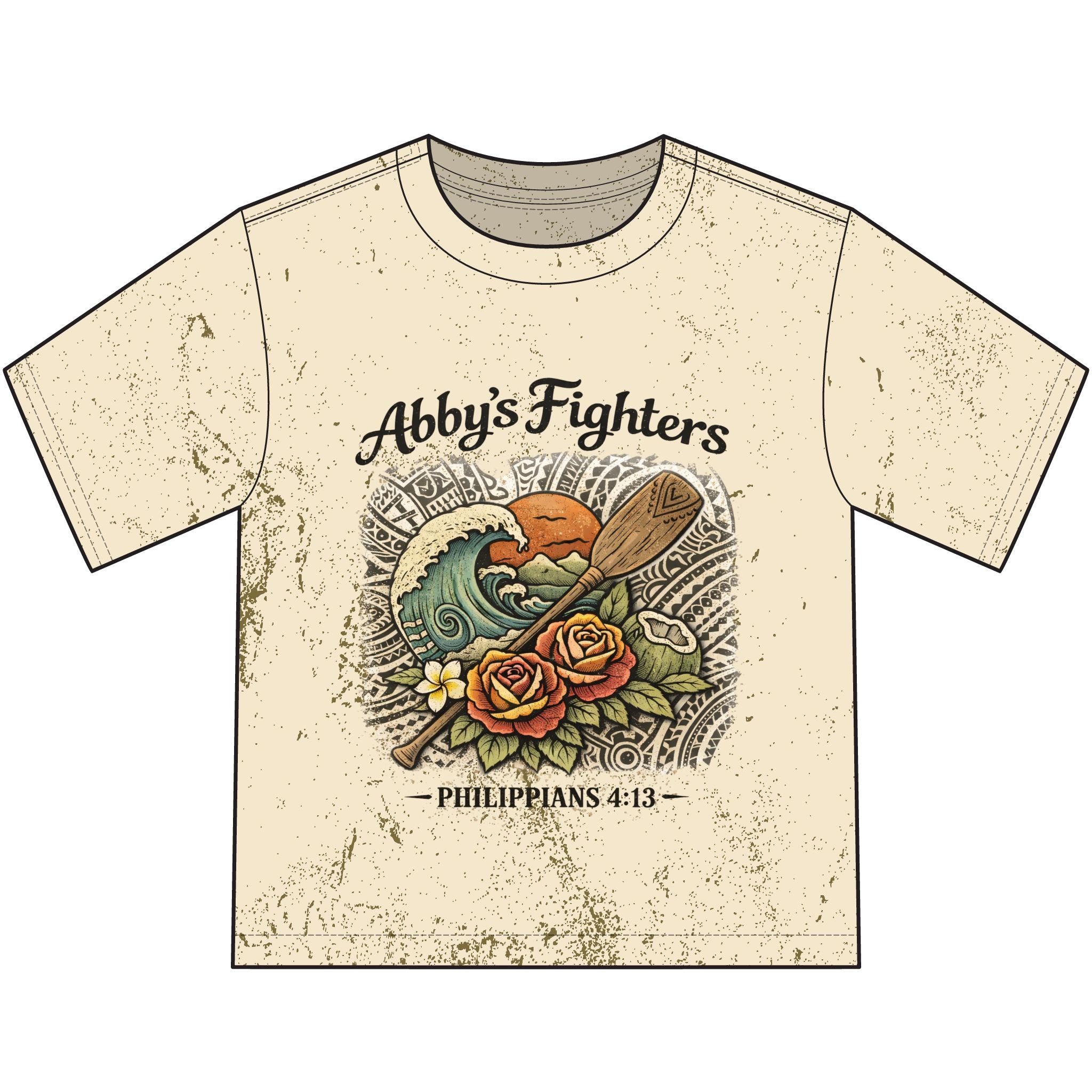 Abby’s Fighters Moana inspired kids shirt